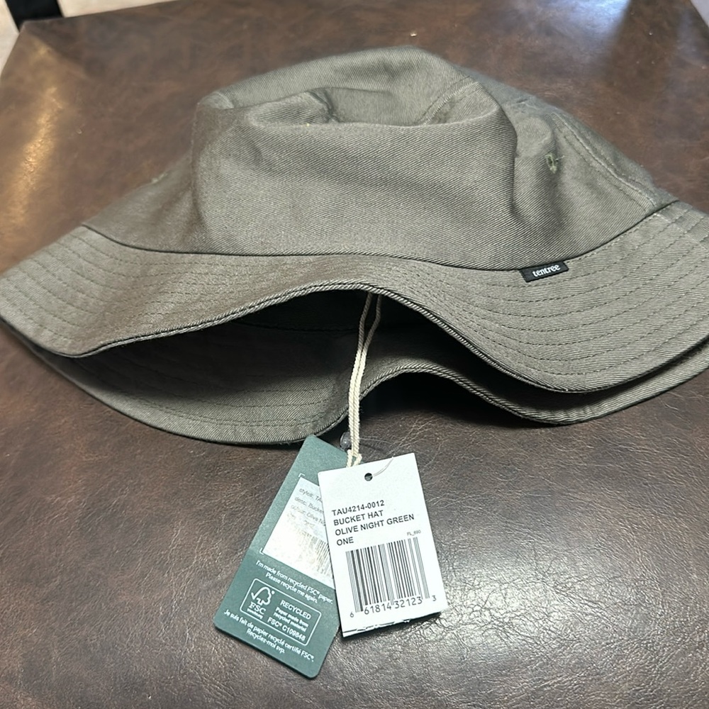 Tentree Bucket Hat: OLIVE GREEN: NEW WITH TAGS: ONE SIZE